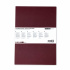 Скетчбук "Marker&Graphic line" 180г/м2, 17х25см, 44л твердая обложка, цвет винный